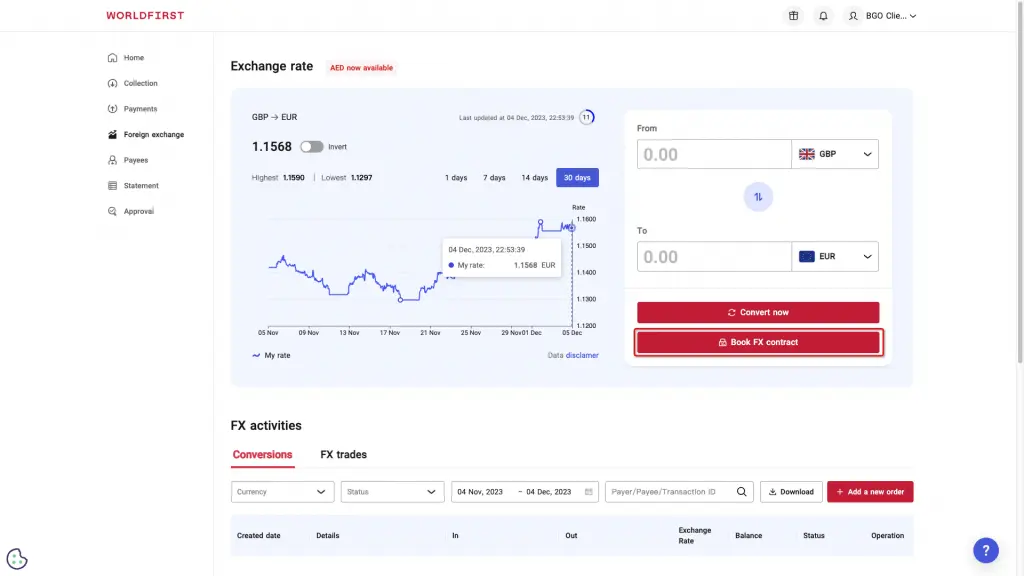 Forward Trade In How to book an FX forward trade | WorldFirst UK