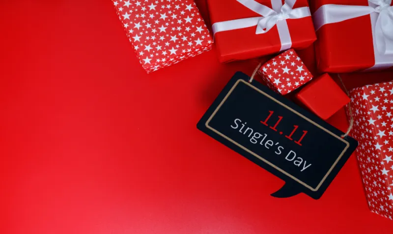Spreading the love: China singles day
