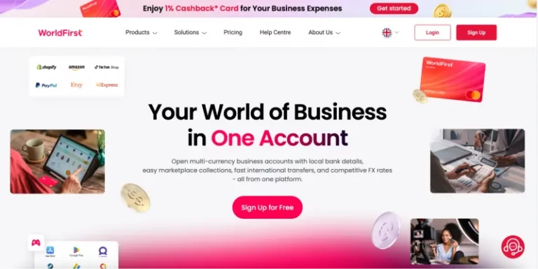 The World Account: The business account designed to simplify your global payments
