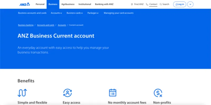 ANZ Business Current Account