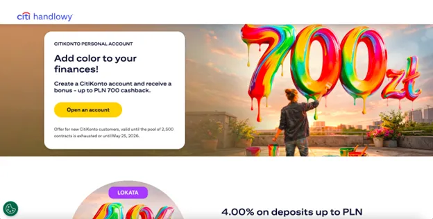 Citi Handlowy’s CitiKonto Account