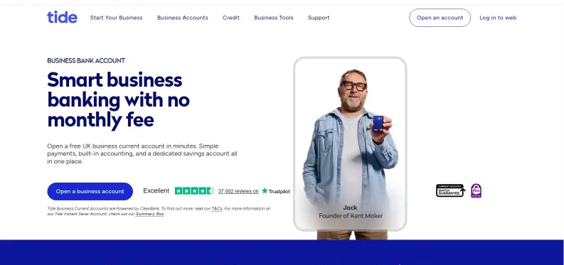 Tide Business Account