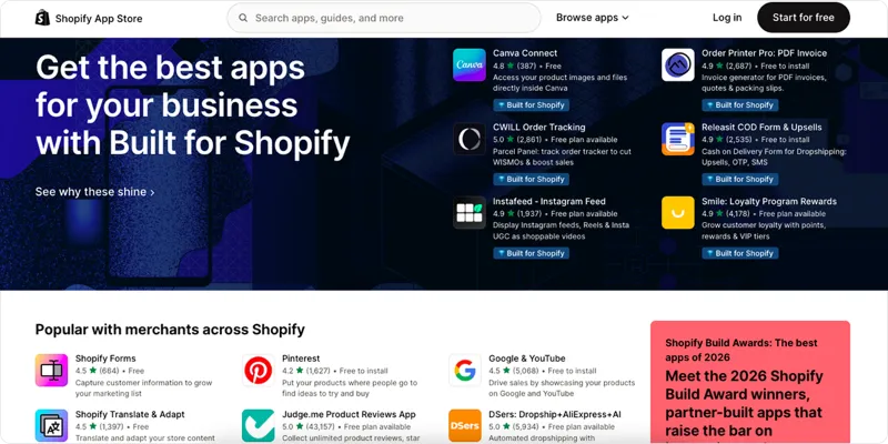 An active Shopify store typically runs between three and eight paid apps (covering reviews, email marketing, returns, inventory and SEO), each with its own monthly subscription.