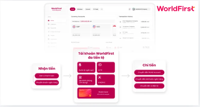 Khám phá World Account - Tài khoản thanh toán quốc tế cho doanh nghiệp toàn cầu