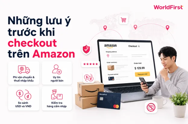 Kiểm tra kỹ thông tin và chi phí trước khi checkout