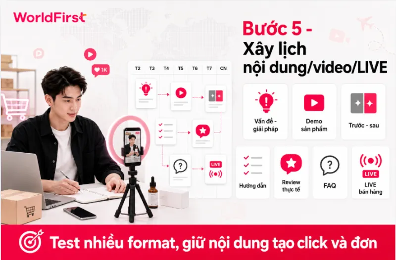 Xây dựng nội dung theo hành vi khách hàng tại từng thị trường mục tiêu