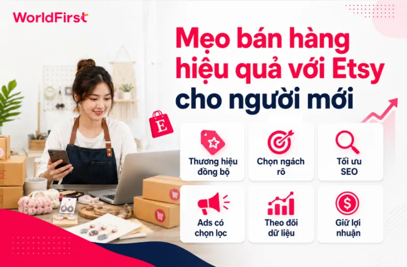 Nhà bán hàng mới nên tập trung xây dựng thương hiệu, chọn thị trường, tối ưu SEO cho listing