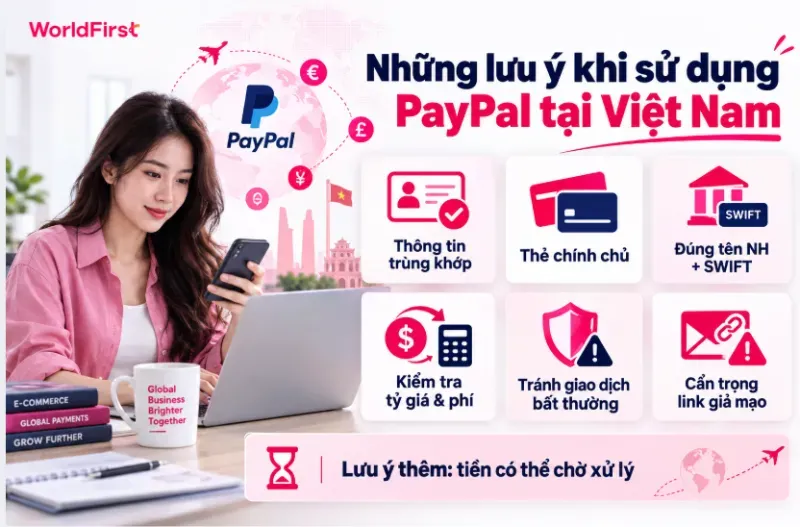 Lưu ý đảm bảo thông tin trùng khớp, sử dụng thẻ chính chủ, cẩn trọng giả mạo