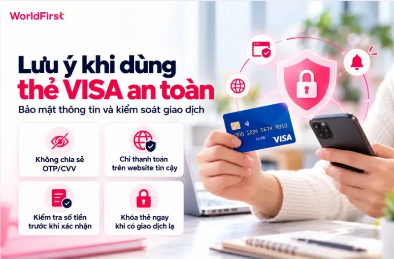 Người dùng không được cung cấp thông tin bảo mật, chỉ thanh toán trên kênh đáng tin cậy