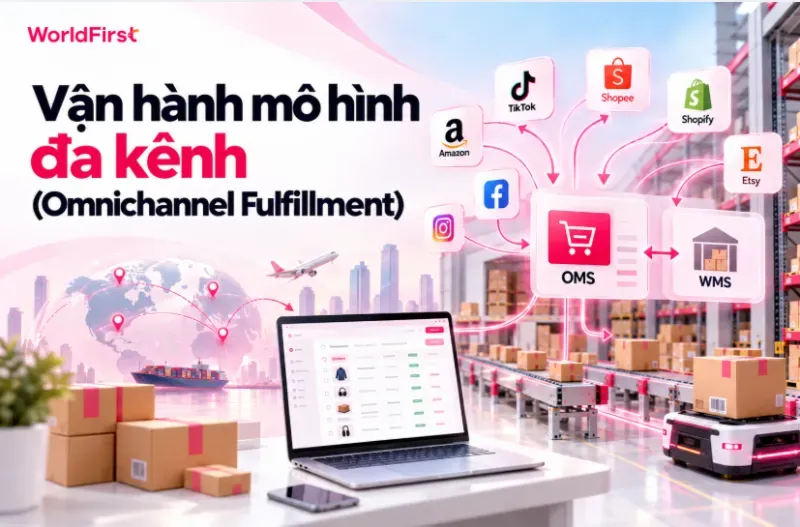 Vận hành mô hình đa kênh hỗ trợ cập nhật tồn kho và theo dõi đơn hàng từ nhiều nền tảng