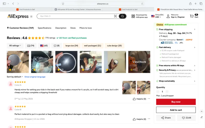 Find and vet AliExpress suppliers