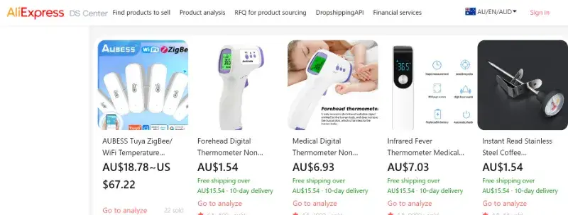 Oftentimes, you will find multiple suppliers selling the same product.