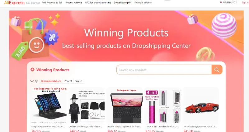 Best items to dropship on AliExpress