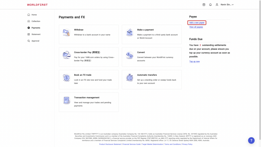 How to make multiple payments by file upload | WorldFirst SG