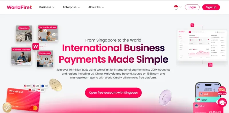 worldfirst business
