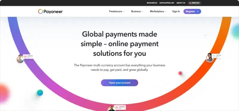 Payoneer business